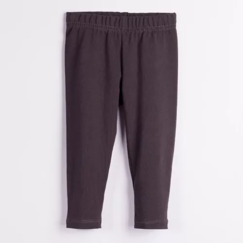 Nicol kislány TOSIA vékony pamut leggings grafitszürke 80