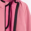 Nicol kislány SOFTSHELL, MERINO kapucnis softshell kabát 20 000 mm-es membránnal púderrózsaszín-fekete 122