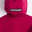 Nicol kislány SOFTSHELL, MERINO kapucnis softshell kabát 20 000 mm-es membránnal bordó-fekete 86