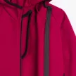 Nicol kislány SOFTSHELL, MERINO kapucnis softshell kabát 20 000 mm-es membránnal bordó-fekete 122