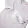 Body NEWBORN REGL DŁ szürke 050