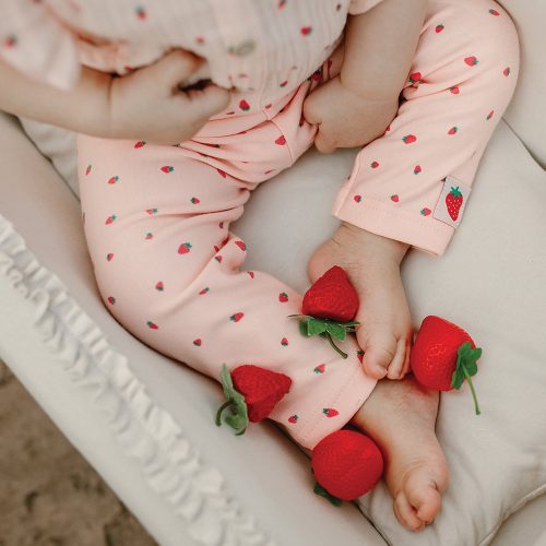 STRAWBERRY AND LOVE15_62 Kislány pamut leggings