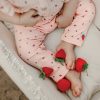 STRAWBERRY AND LOVE15_98 Kislány pamut leggings