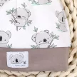 Nini - Koala négyrészes kisfiú együttes barna-fehér 56