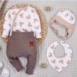 Nini - Sweet Bears négyrészes kisfiú együttes barna 56