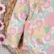 Nini - Colour Flowers kislány négyrészes együttes virágok menta 56