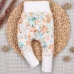 Nini - Bloom kislány leggings virágok fehér 62