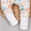 Nini - Bloom kislány leggings virágok fehér 62