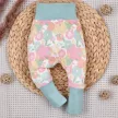 Nini - Colour Flowers kislány leggings virágok menta 62