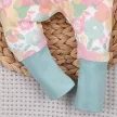 Nini - Colour Flowers kislány leggings virágok menta 62