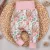 Nini - Colour Flowers kislány leggings virágok rózsaszín 56