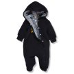 Nini - Alfabet kisfiú átmeneti bélelt overál fekete 62