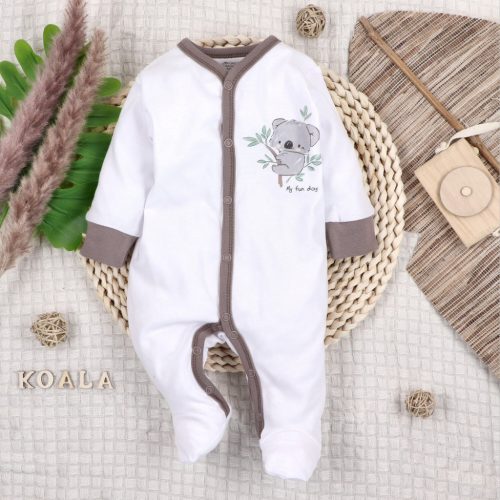 Nini - Koala kisfiú rugdalózó koala fehér 74