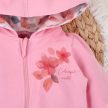Nini - Colour Flowers kislány kapucnis pulcsi rózsaszín 56