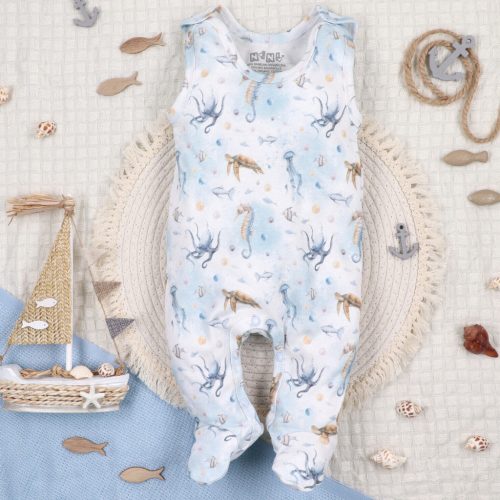 Nini - Sea of joy kisfiú ujjatlan rugdalózó 68