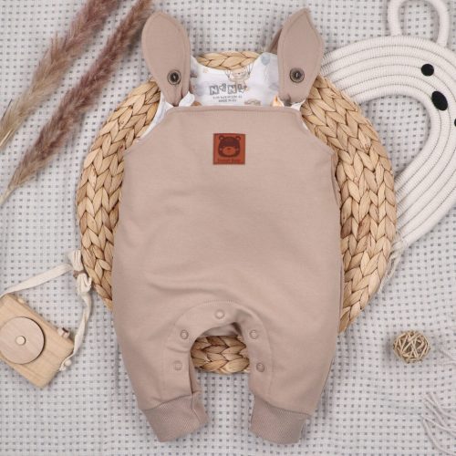 Nini - Sky Journey kisfiú kantáros nadrág barna 68