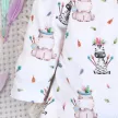Nini - Happy Animals kislány patentos baba felső 68