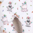 Nini - Happy Animals kislány lábfejes nadrág fehér-rózsaszín 62