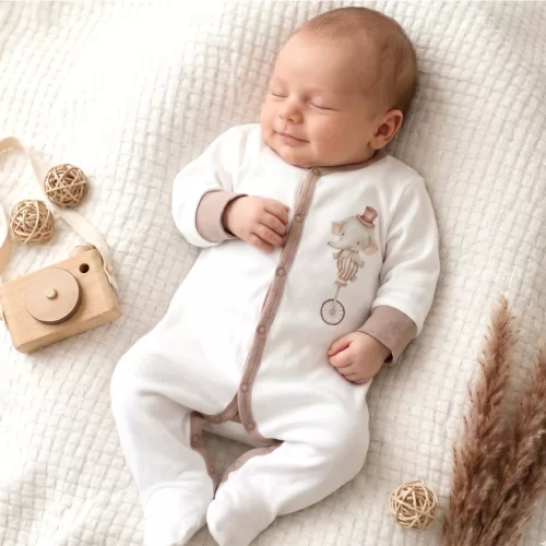 Nini - Circus kisfiú rugdalózó ekrü 62