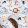 Nini - Little Dreamers kisfiú lábfejes nadrág fehér-kék 62