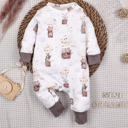 Nini - Balloon Friends rugdalózó maci fehér 86