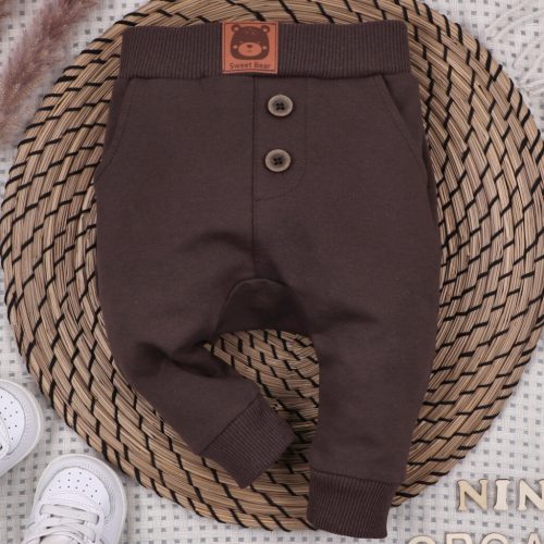 Nini - Ballloon Friends kisfiú pumpy nadrág barna 86