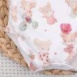 Nini - Balloon Friends kislány kétrészes együttes fehér-rózsaszín 56