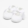 NEW BABY cipő_04_3-6 Gyönyörű kislány csipkés elegáns cipő keresztelőre fehér