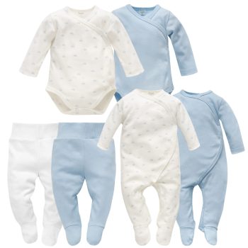   Pinokio - Lovely Day hatrészes kisfiú együttes ekrü-kék 56