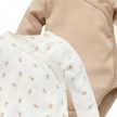 Pinokio - Lovely Day háromrészes uniszex baba body szett maci ekrü-bézs-fehér 56