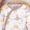Nini - Sky Journey kisfiú kétrészes együttes macik barna-fehér 68
