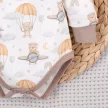Nini - Sky Journey kisfiú kétrészes együttes macik barna-fehér 68