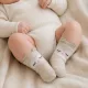 Zyzio & Zuzia uniszex homokbézs bagoly mintás baba zokni 6-12 hónap