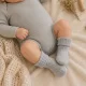 Zyzio & Zuzia kisfiú szürke nyomásmentes baba zokni 0-3 hónap