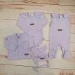 Zyzio & Zuzia KAZUM 4 részes pamut együttes lila 50