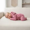 Zyzio & Zuzia kislány KAZUM 2 részes baba dresz szett levehető kapucnis felsővel rózsaszín 68