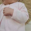 Zyzio & Zuzia kislány 4 részes pamut együttes, hazahozós szett rózsaszín 62